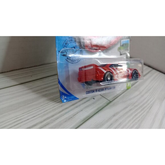 HOT WHEELS CUSTOM 01 ACURA INTEGRA GSR SPEED BLUR RED - Picture 5 of 6